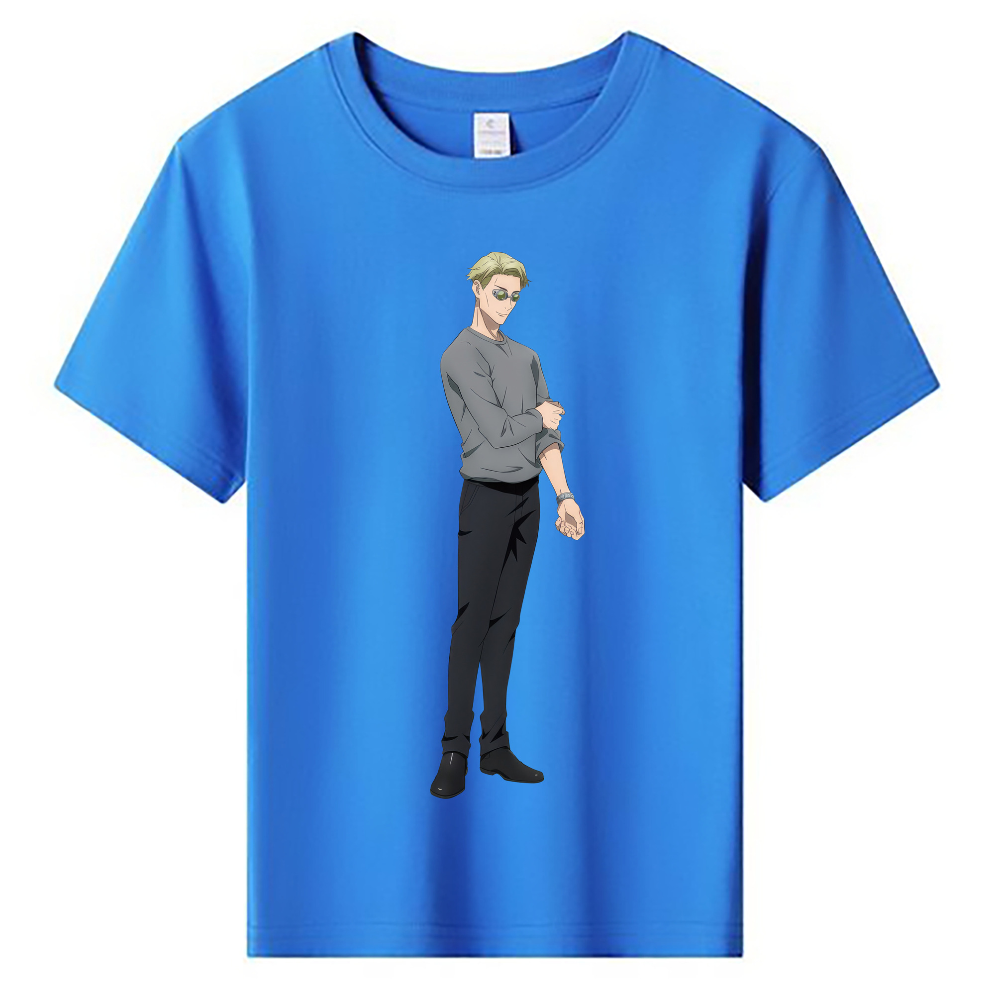 （画像用） 呪術廻戦 Jujutsu Kaisen 綿100％キッズTシャツ（フロントプリント）